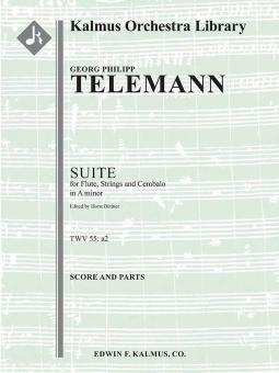 Suite for Flute, Strings and Continuo in A minor No. 2, TWV 55: a2 