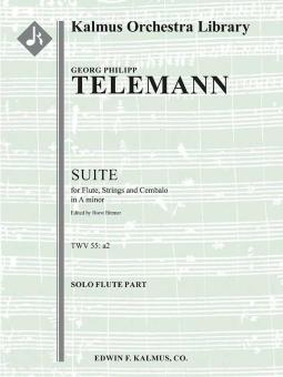 Suite for Flute, Strings and Continuo in A minor No. 2, TWV 55: a2 