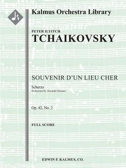 Souvenir d'un Lieu Cher op. 42 No. 2: Scherzo 