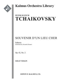 Souvenir d'un Lieu Cher op. 42 No. 2: Scherzo 