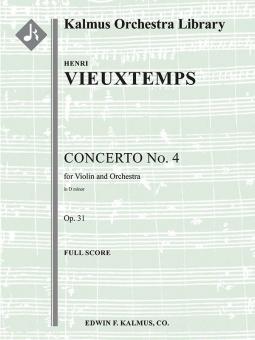 Concerto for Violin No. 4 in D minor op. 31 
