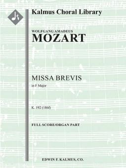 Missa Brevis in F, K. 192/186f 