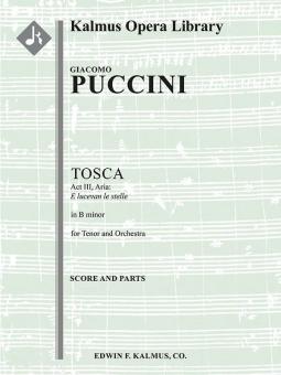 Tosca: Act III, Aria: E lucevan le stelle (tenor) 