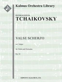 Valse Scherzo op. 34 