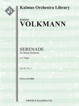 Serenade No. 1 for Strings in C op. 62 