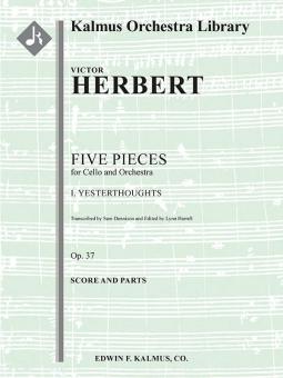 5 Pieces for Cello and Orchestra: I. Yesterthoughts op. 37 