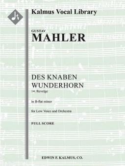 Des Knaben Wunderhorn No. 14 "Revelge" low voice (B-flat minor, transposed) 
