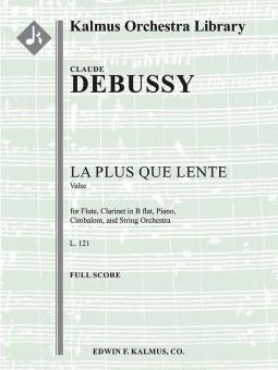 La Plus que Lente, L. 121 