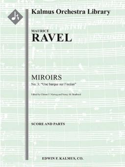 Miroirs, No. 3: Une Barque sur l'Ocean (composer's transcription) 