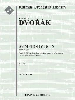 Symphony No. 6 in D op. 60 (B. 112) 