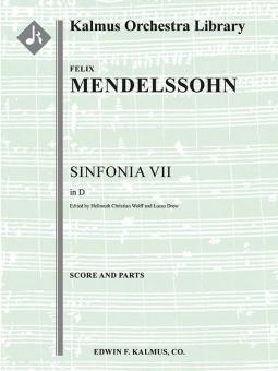 Sinfonia No. 7: String Symphony in D minor 