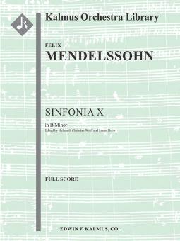 Sinfonia No. 10: String Symphony in B minor 