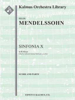 Sinfonia No. 10: String Symphony in B minor 
