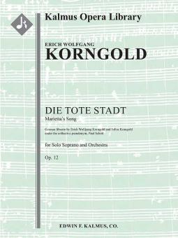 Die Tote Stadt op. 12: Marietta's Song 