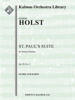 St. Paul's Suite for String Orchestra op. 29/2 H118 