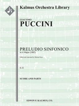 Preludio Sinfonico (Symphonic Prelude) in A, S.32 
