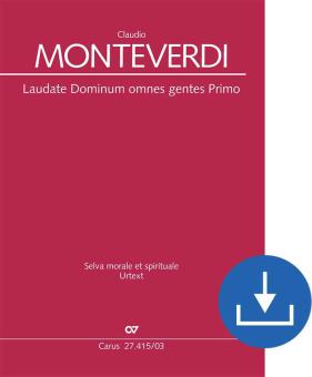 Laudate Dominum omnes gentes Primo SV 272 Download