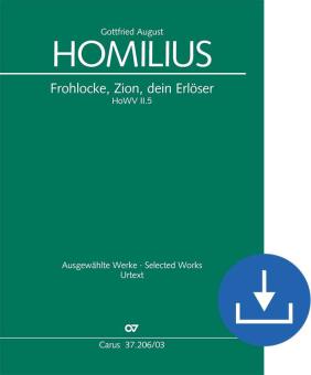 Frohlocke, Zion, dein Erlöser HoWV II.5 Download
