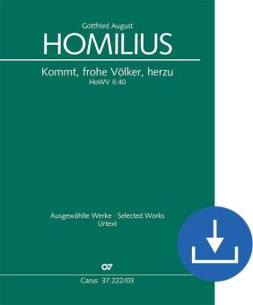 Kommt, frohe Völker, herzu HoWV II.40 Download