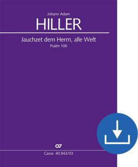 Jauchzet dem Herrn, alle Welt Download