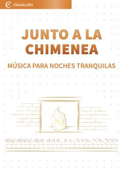 Junto a la chimenea 