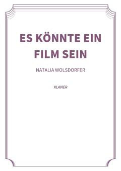 Es Könnte ein Film sein 