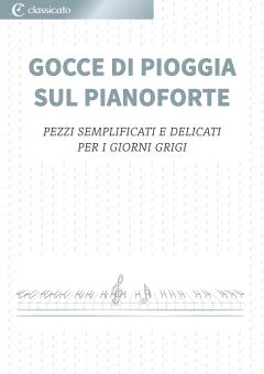 Gocce di pioggia sul pianoforte 