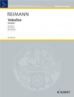 Vokalise für Bariton Standard