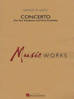 Concerto For Alto Saxophone And Wind Ensemble 