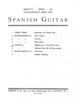 Meditation on a Ground Bass op. 5 