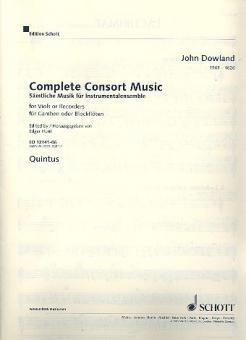 Sämtliche Musik für Instrumentalensemble 