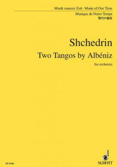 Two Tangos by Albéniz Standard
