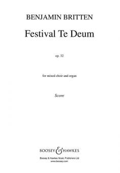 Festival Te Deum op. 32 