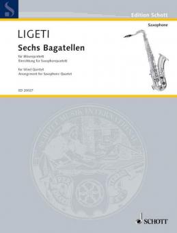 6 Bagatellen für Bläserquintett Standard