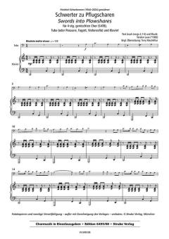 Schwerter zu Pflugscharen - Swords into Plowshares 