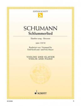 Schlummerlied op. 124/16 Standard