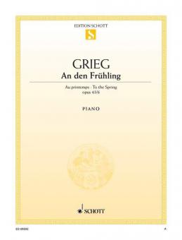 An den Frühling op. 43/6 Standard