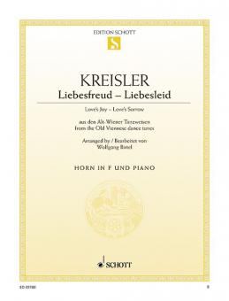 Liebesfreud - Liebesleid Standard