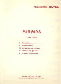 Vallee Des Cloches Piano (Miroirs N 5) 