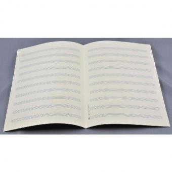 Notenpapier Din A4 hoch (21 x 29,7) 10 Systeme 