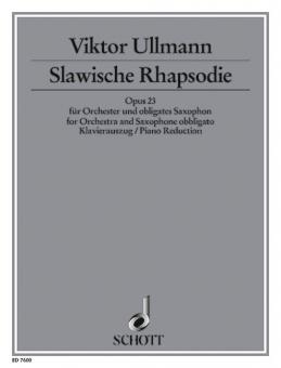Slawische Rhapsodie op. 23 