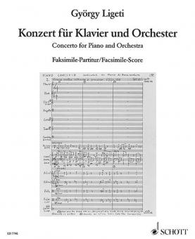 Konzert für Klavier und Orchester 