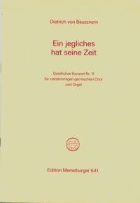 Ein jegliches hat seine Zeit 