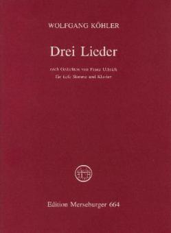 Drei Lieder, op. 6 