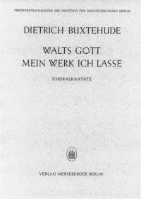 Walts Gott, mein Werk ich lasse 
