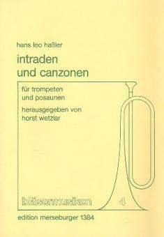 Canzonen und Intraden 