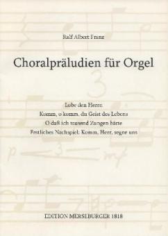 Choralpräludien für Orgel 