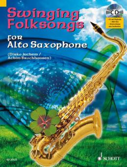 Swinging Folksongs for Alto Saxophone 