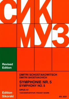 Sinfonie Nr. 5 d-Moll op. 47 