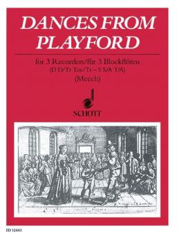 Dances From Playford Standard